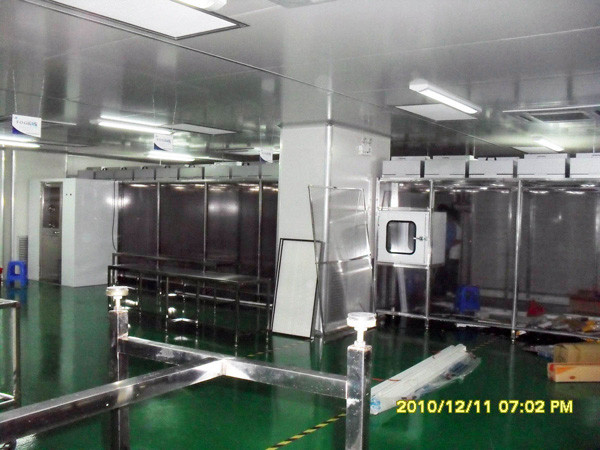 潔凈棚安裝現場 潔凈棚安裝