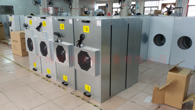 FFU生產(chǎn)車間一角 FFU生產(chǎn)車間一角