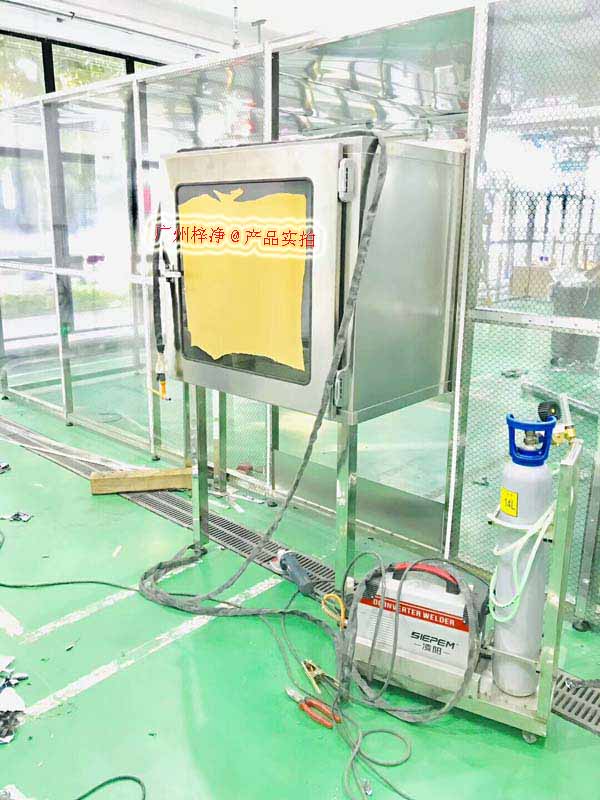 潔凈棚加傳遞窗安裝效果 潔凈棚加傳遞窗安裝效果