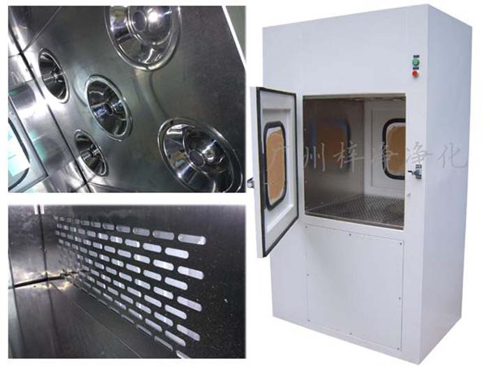 風(fēng)淋式傳遞窗局部特寫 風(fēng)淋式傳遞窗局部特寫